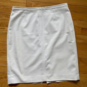 Ann Taylor Pencil Skirt - White